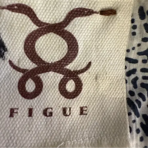 Figue Embellished Tunic Top Shirt Women’s Size Small Blue