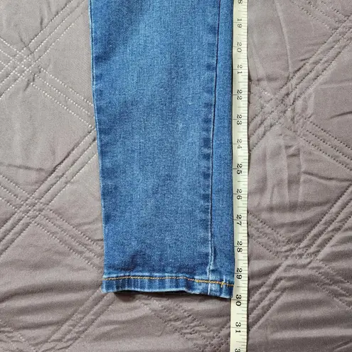 American Bazi Jeans Women's Medium Denim Blue Skinny Distressed Streetwear