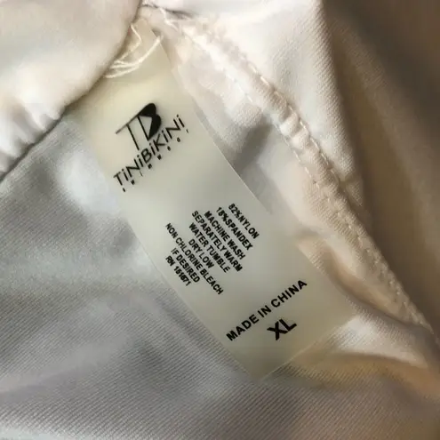 Tinibikini Palm Fronds Print One Piece Swimsuit XL