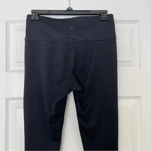 Athleta  black textured leggings