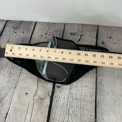 REI Single Shot Waist Pack Fanny Bag Adjustable Size Water bottle Holder Gray