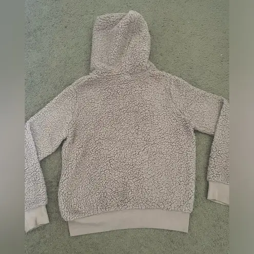 Marc New York (MNY) Teddy Bear Sherpa Faux Fur Zip-Up Hoodie Sweatshirt