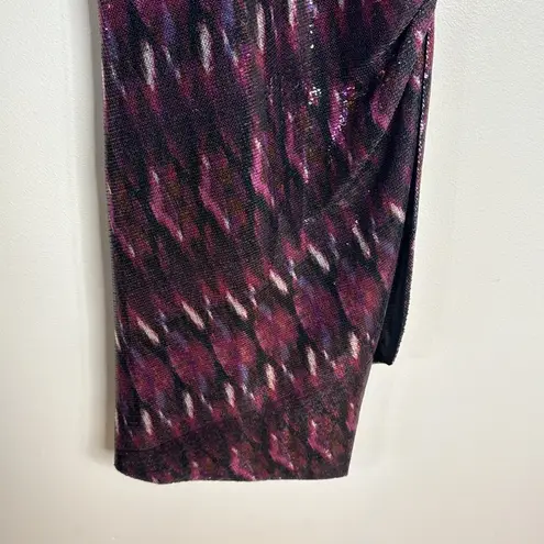 MISA Los Angeles Divia Dress in Fuchsia Ikat Sequin size XS ladies
