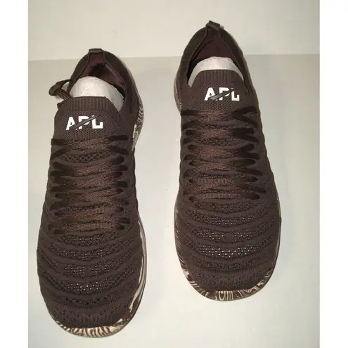 APL $270 Womens 11 Techloom Wave Chocolate Dark Brown Marble Sneakers Shoes Pris