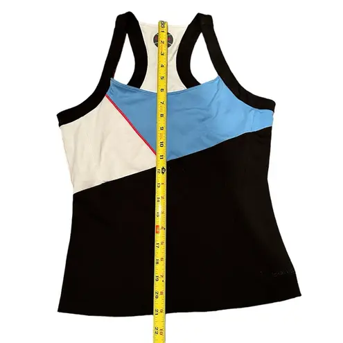 Bollé Athletic workout tennis Tank Top Black/blue/white