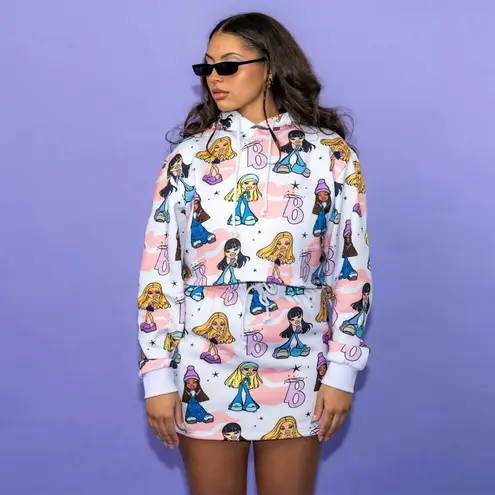 BRATZ Doll Printed Jersey Sweat Skirt Sz 4XL NEW New with tags