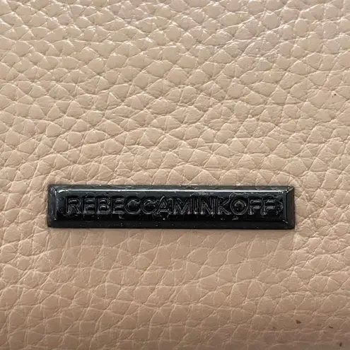 Rebecca Minkoff  Regan iPhone Wristlet Nude Blush Wallet Leather