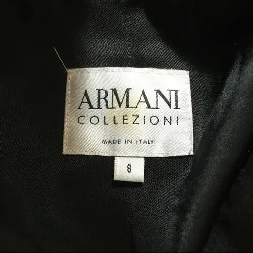 Armani Collezioni Textured Wool Silk Blazer