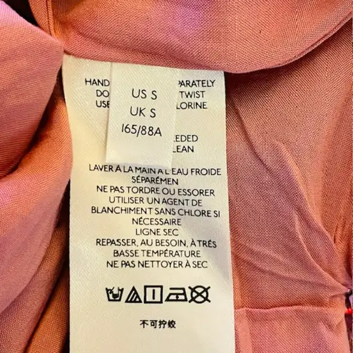 Maeve by Anthropologie Pink Sequin Kara Popover Midi Dress Small