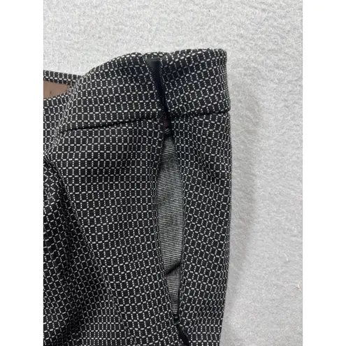 Fenn Wright Manson Women's 6 Cropped Business Pants Geometric Print Career Wear