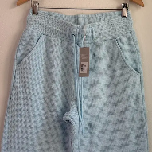 Negative Underwear Waffle Knit Jogger in Glacier, Size Medium