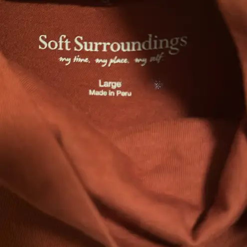 Soft Surroundings  maxi dress Large pockets AND cute sweater with fringe boutique