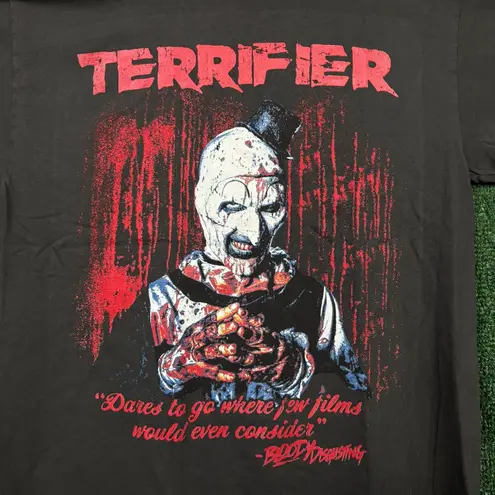 Bloody Disgusting x Terrifier Art the Clown T-Shirt Size Medium