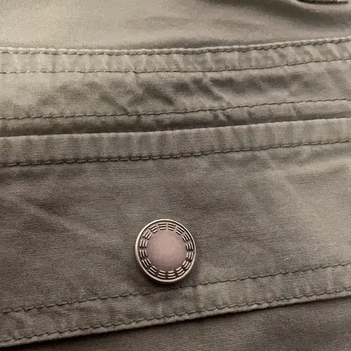 Fashion Bug - Khul style vintage green cargo pant cropped 10 - y2k