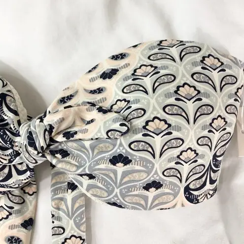 Eberjay New Eberjey Strapless Bandeau Bikini Drifter Lolita Printed Swim Top