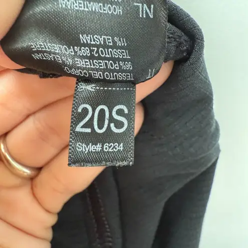 Kuhl Strattus Pants Wrinkle Free Air Fabric Ruched Leg Black Size 2