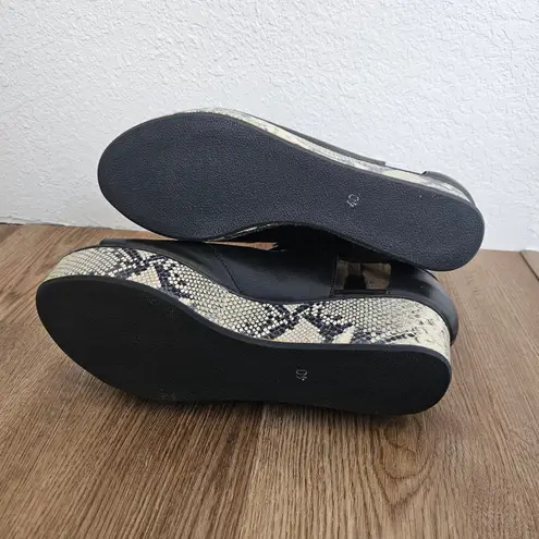 Thakoon Addition Sky 2 Leather Peep Toe Flatform Boots