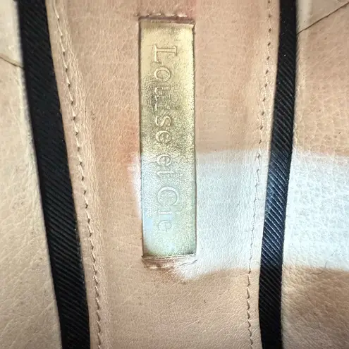 Louise et Cie  Shiny Black Lace-Up Flats