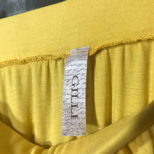 Gilli Yellow Cute TubeTop Romper Size Small Gold