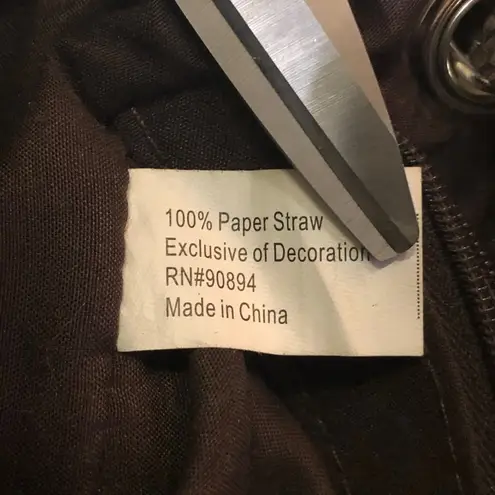 Paper Straw Small Purse Used