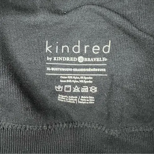 Kindred by Kindred Bravely Pumping and Nursing Black Bra Size Extra Large Busty