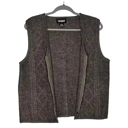 Designers original Studio Gray Wool Vest