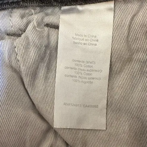 We Wore What the boyfriend short rigid denim zwb washed grey size 24