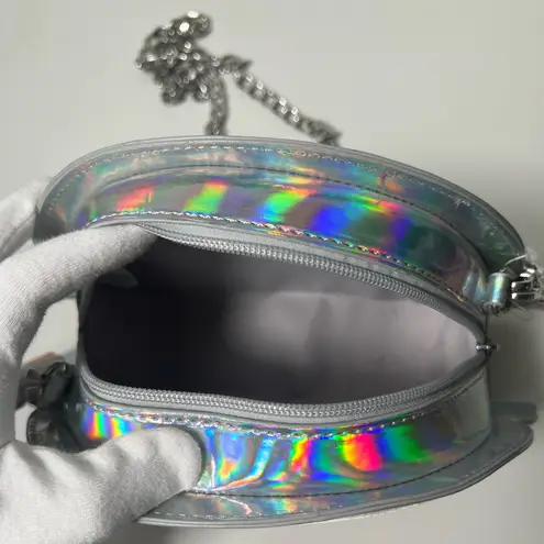 Skinnydip London X Care Bears Holographic Rainbow Crossbody Bag Orange