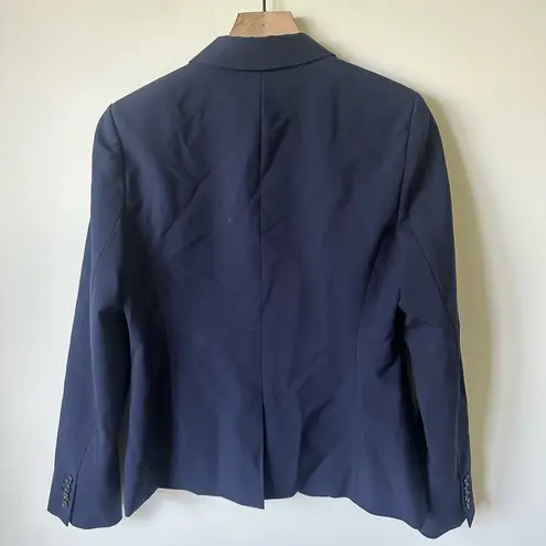 J.Crew  Suiting Dress and Blazer Wool Tollegno 1900 Bi-Stretch Navy 14 - Image 4