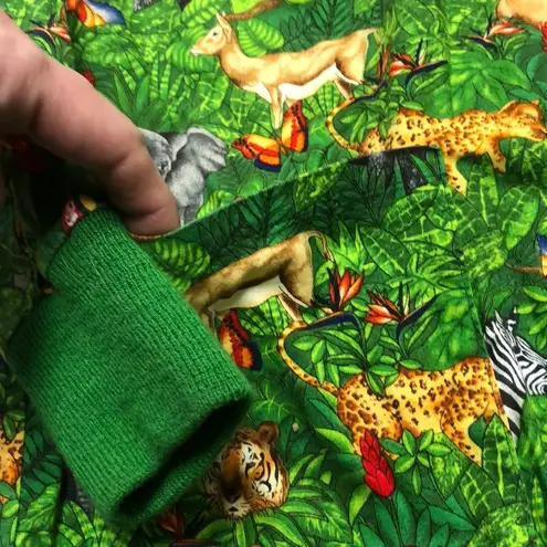 Jungle Print Scrub Top size XS