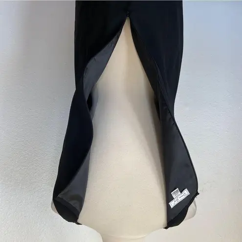 Dawn Joy Vintage 90’s Black Floral Embellished Sleeveless Sheath Dress