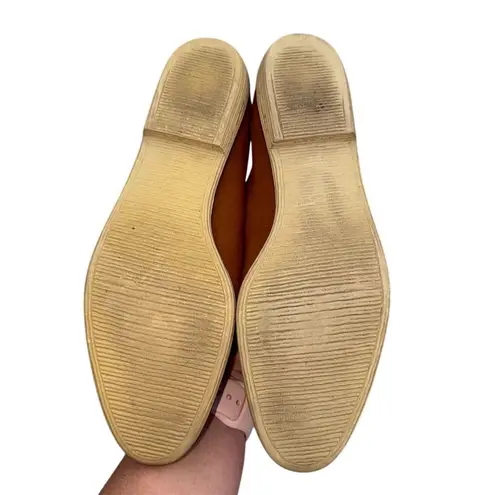 Salvatore Ferragamo women's Brown Suede Penny Loafers Size 8 AAA Narrow Shoes