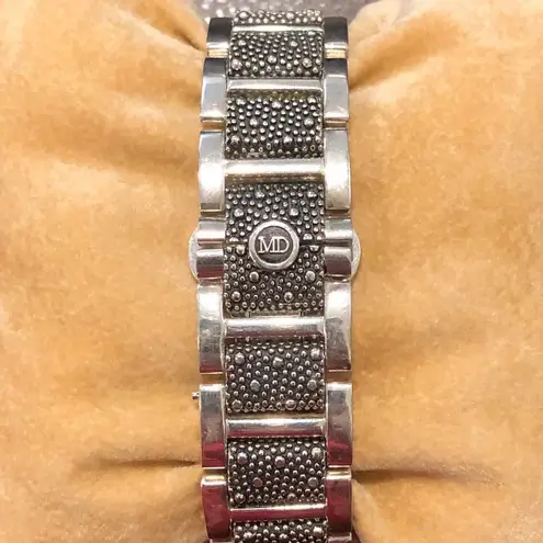 MICHAEL DAWKINS STARRY NIGHT Stainless Steel Oversized Wristwatch Silver