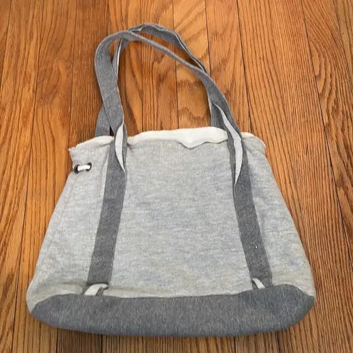 Little Earth New England Patriots Hoodie Purse Grey NFL football