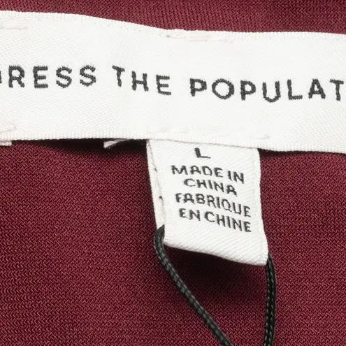 Dress the Population . Kady Sequin Tulle Dress.