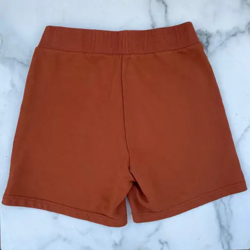 Herve Leger Herve by boyfriend terry shorts in sepia size S small