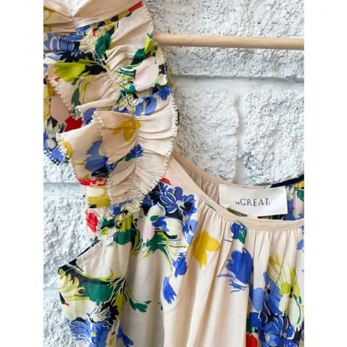 The Great π.π The Dove Dress ~ Bright Grove Floral Print Size 1 = Small