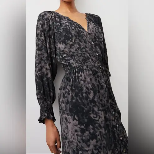 Rails Cece Dress Charcoal Tortoise M NWOT | Feminine Coastal Scandi Girl