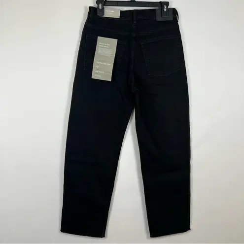 Everlane  The Way High Jean Straight Leg in Coal Black Size 27 Long NWT