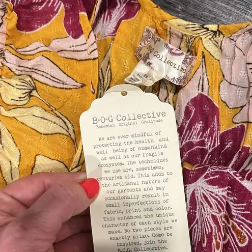 BOG Bohemian Original Gratitude Collective NWT floral romper