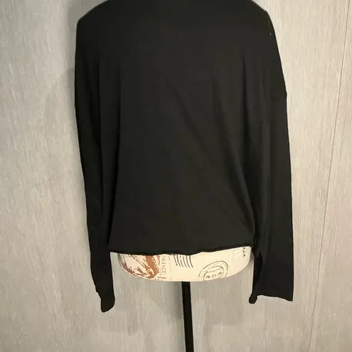 Giani Bini Black Long Sleeve Top Size XXL