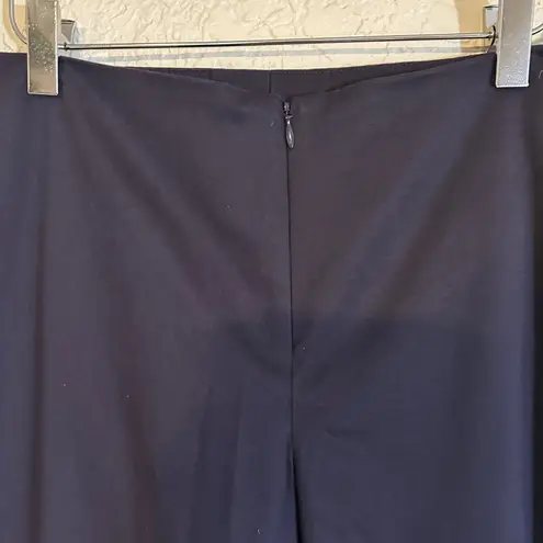 Doncaster Collection Women's Navy Blue Cotton Spandex Straight Leg Pants Size 8