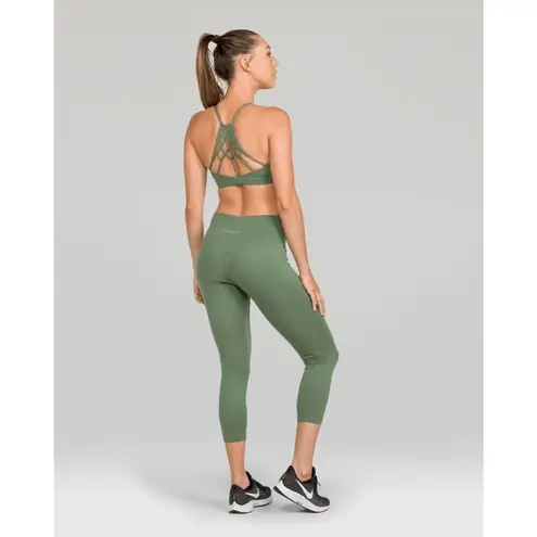 IAB MFG NWT 'Namaste' Strappy Sports Bra in 'Hunter' Green Medium
