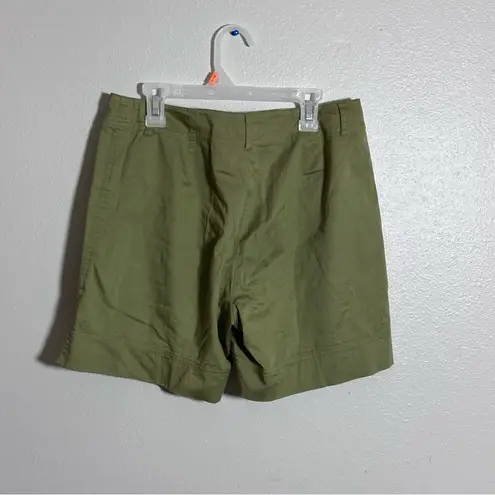 Tommy Bahama  Women Olive Green Stretch Shorts size 4 thumbnail 5