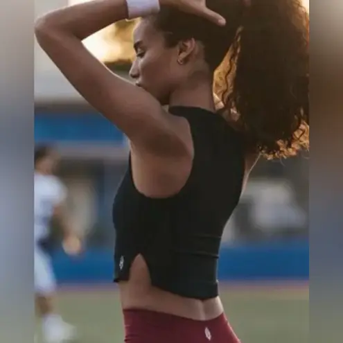 Free People Movement NWT Epic Mock Neck Muscle Tank in Navy size XL