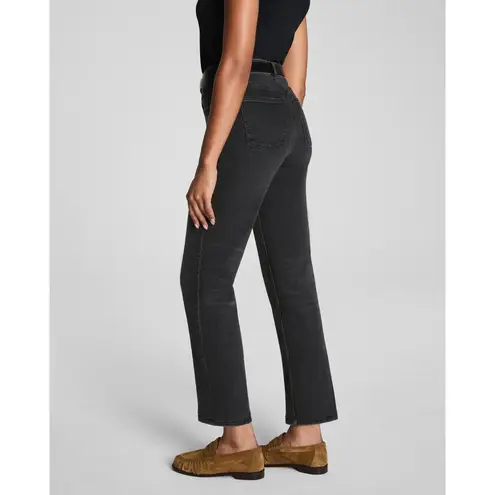 Spanx  Authentic 90s Straight Leg Jeans Black Wash Medium Compression Size L thumbnail 7