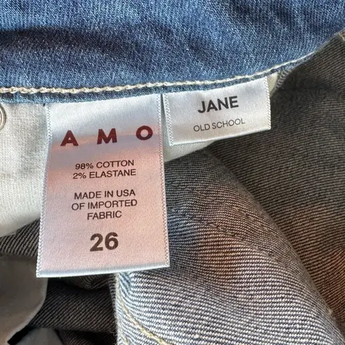 AMO Jane Old School Jeans Size 26 NWOT Blue