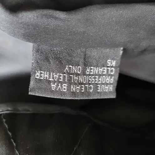 Daytona Joe Womens Moto Jacket Size XXL Black Purple Rose Zip Front Fringe