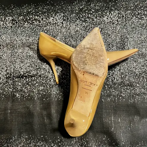 Jimmy Choo Womens sz35 Italy sz5 US 4" heels