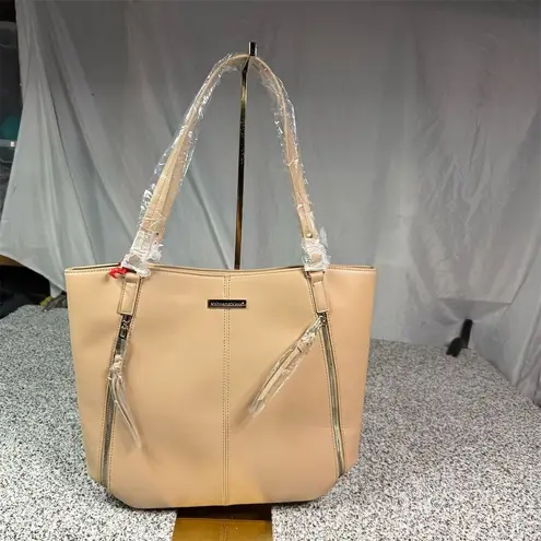 Montana West Women's Beige Tote Bag Shoulder Handbag Purse